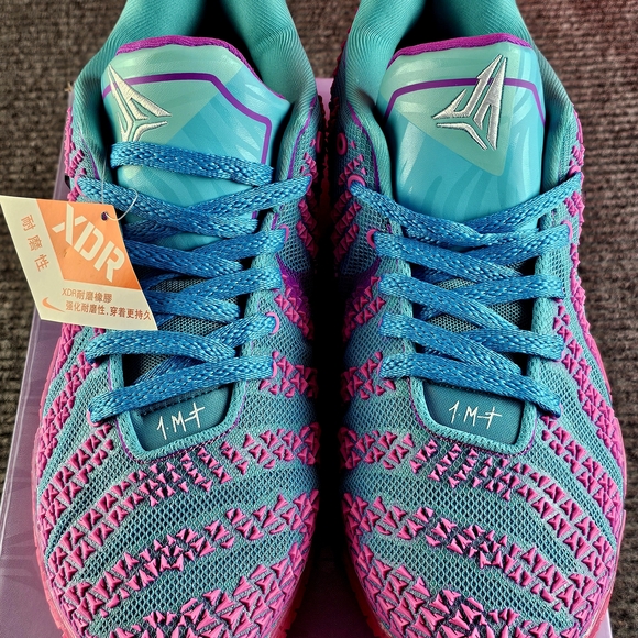 Nike Mend Pink and Teal Blue Athletic Basketball Shoes Various Sizes
